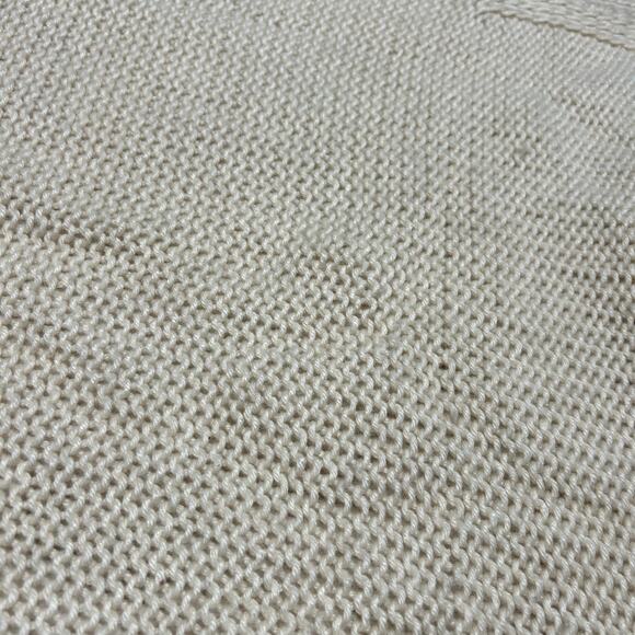 TSE Cashmere Sweater Womens Size Medium Cream Open Knit - Picture 5 of 5